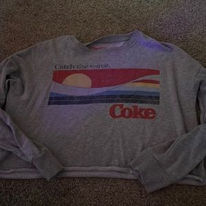 Coca Cola Cropped Long Sleeve
